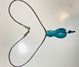 We Are One Necklace with Purple/Turquoise Option